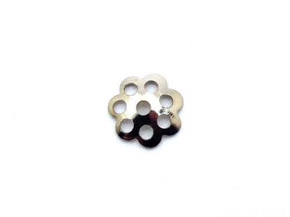 50 Coupelles Filigranées 6 mm - couleur au choix