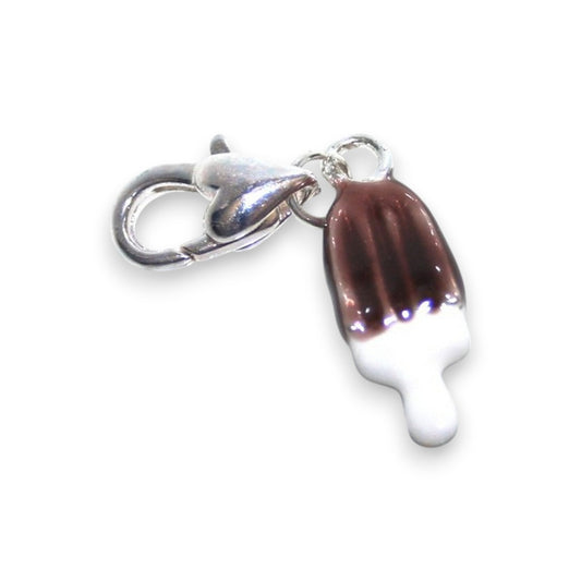 x1 Charm Glace ou Esquimau – Émail Fraise ou Chocolat – 35 mm