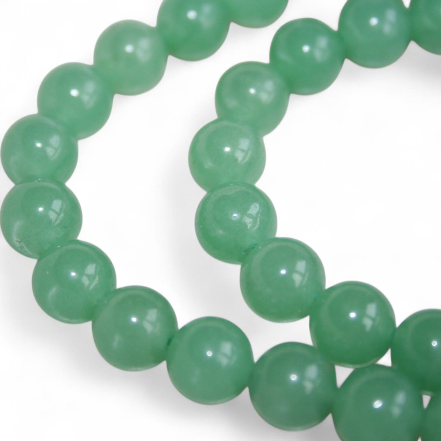 Perles en Aventurine Naturelle – Tailles au choix