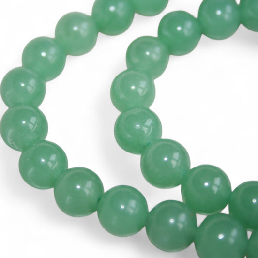 Perles en Aventurine Naturelle – Tailles au choix