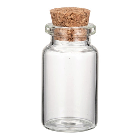 Mini fioles en verre avec bouchon en liège – Créez votre petite miniature