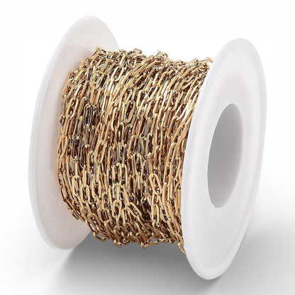 x20 cm Chaîne Maille Trombone – Acier Inoxydable 304