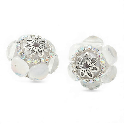 x1 Perle Rondelle en Strass Acrylique – Pour Stylos et Bijoux – 21,5 mm