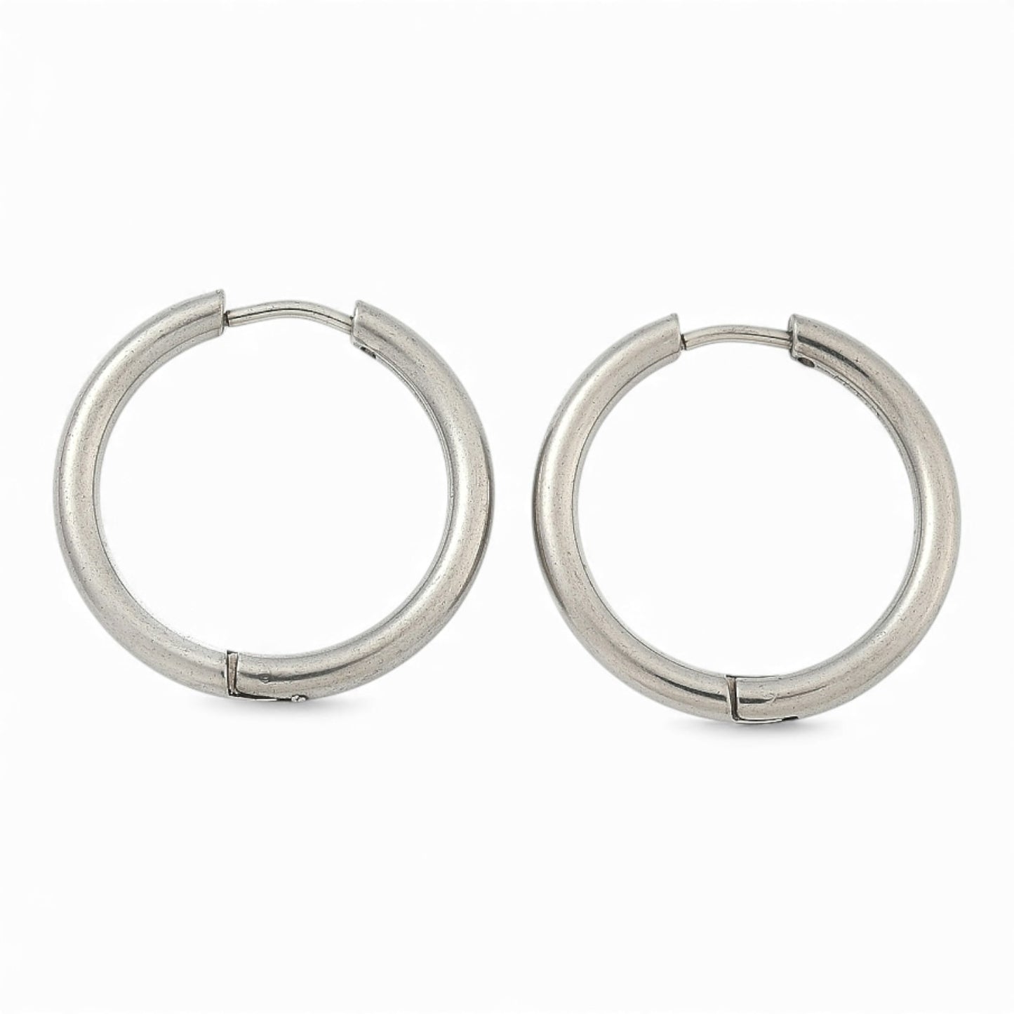 1 paire Boucles d’Oreilles Créoles Acier Inoxydable 304 et 316 – 16, 23 ou 25 mm