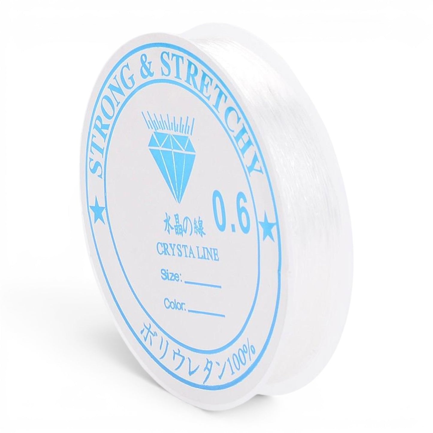 Bobine de Fil Élastique Transparent – Plusieurs diamètres disponibles