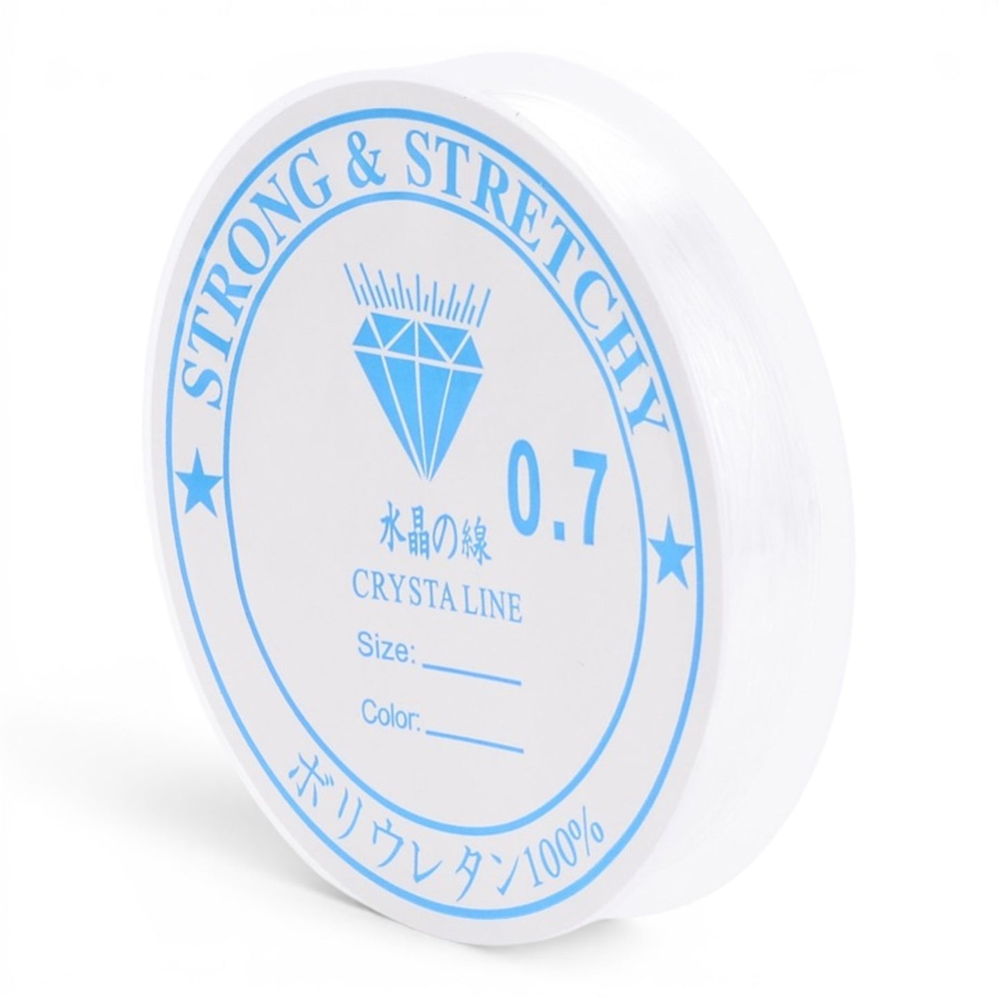 Bobine de Fil Élastique Transparent – Plusieurs diamètres disponibles