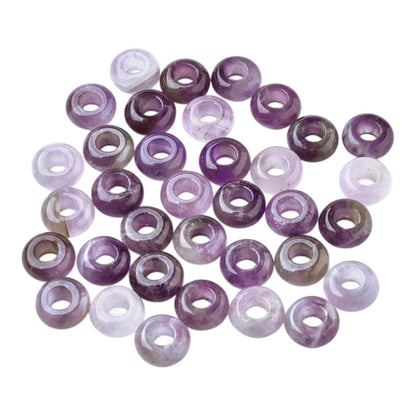 x1 Perle Européenne en Pierre Naturelle – Rondelles à Gros Trou – Ø 12 mm