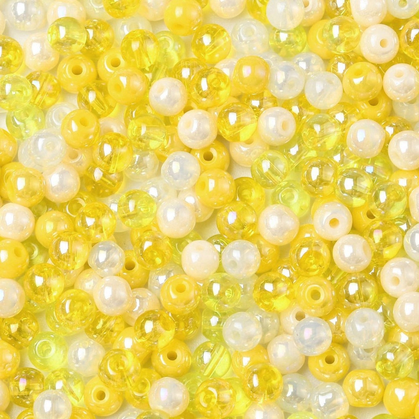 Collection de Perles en verre – “Tiny Color” – 4 mm x20g