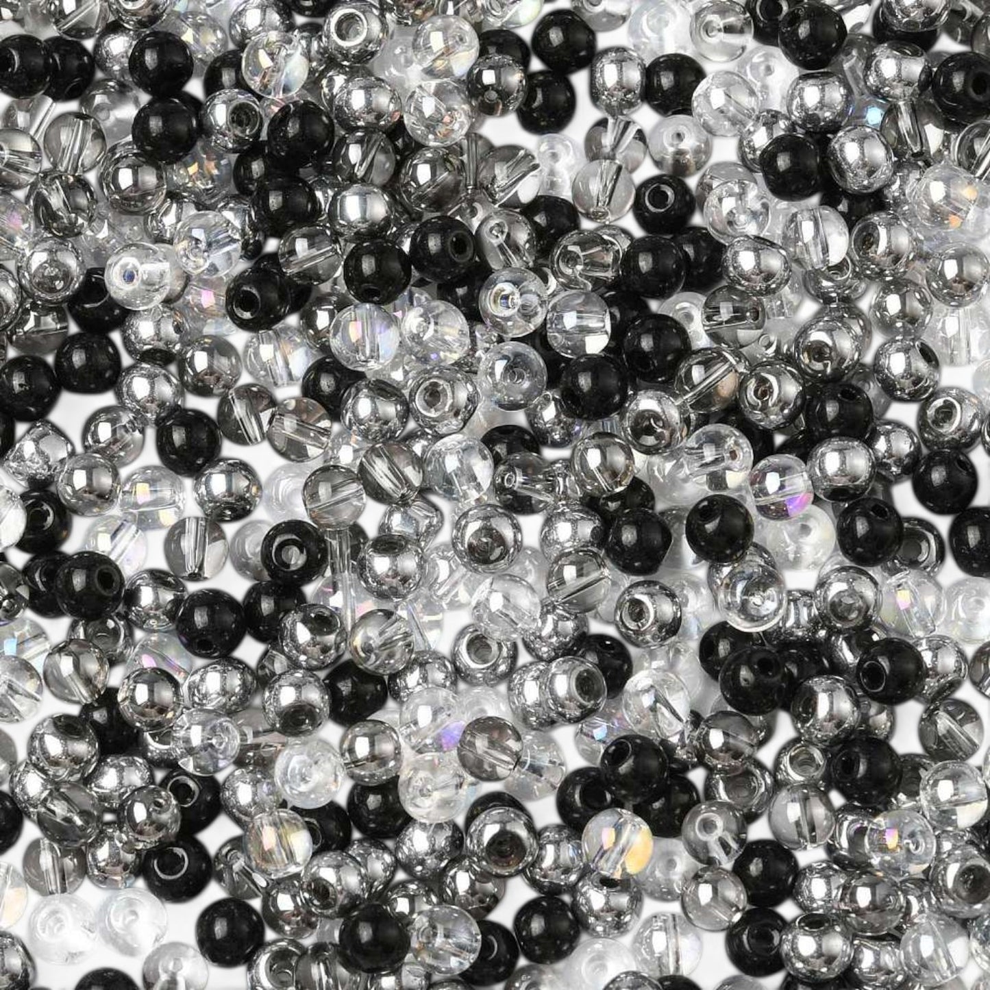 Collection de Perles en verre – “Tiny Color” – 4 mm x20g