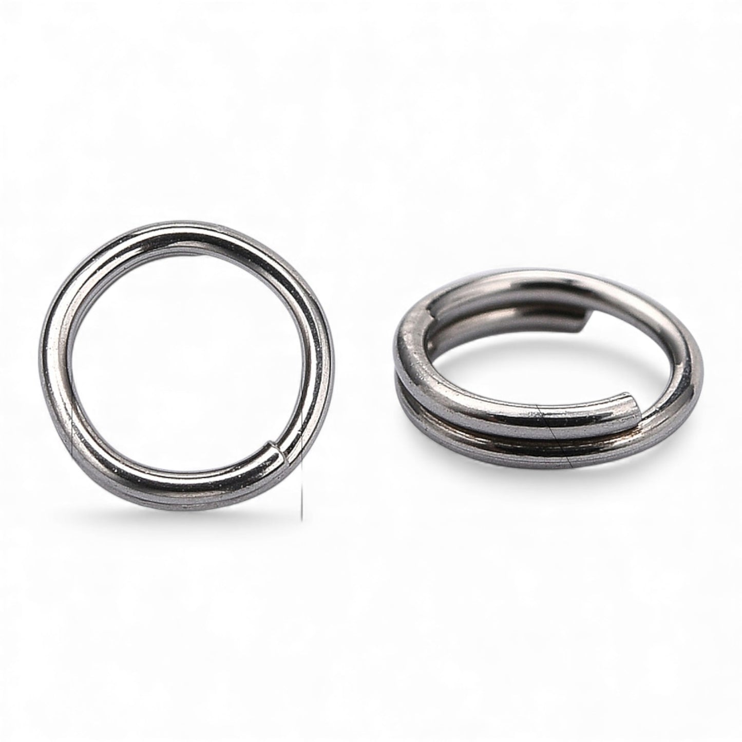x20 Anneaux Doubles Ouverts en Acier Inoxydable 304 – 0,5 x 5 mm