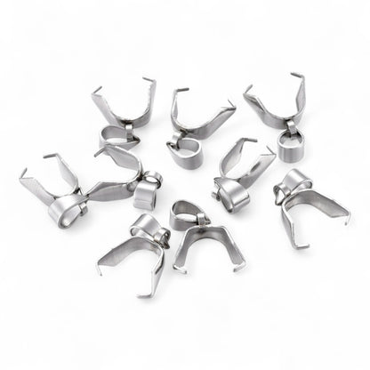 x2 Bélières en Acier Inoxydable 304 – 13 mm