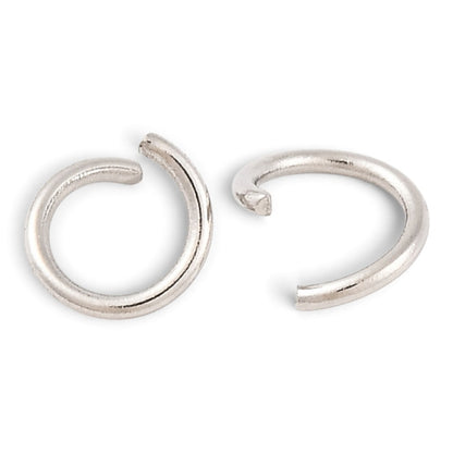 x20 Anneaux de jonction ouverts – Acier inoxydable 4, 5 ou 6 mm