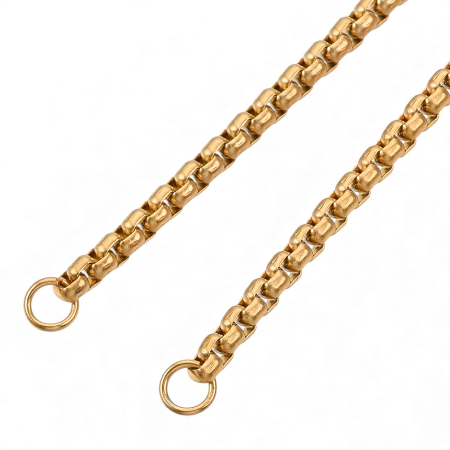 Bracelet coulissant réglable en acier inoxydable 304 - Doré ou Argenté