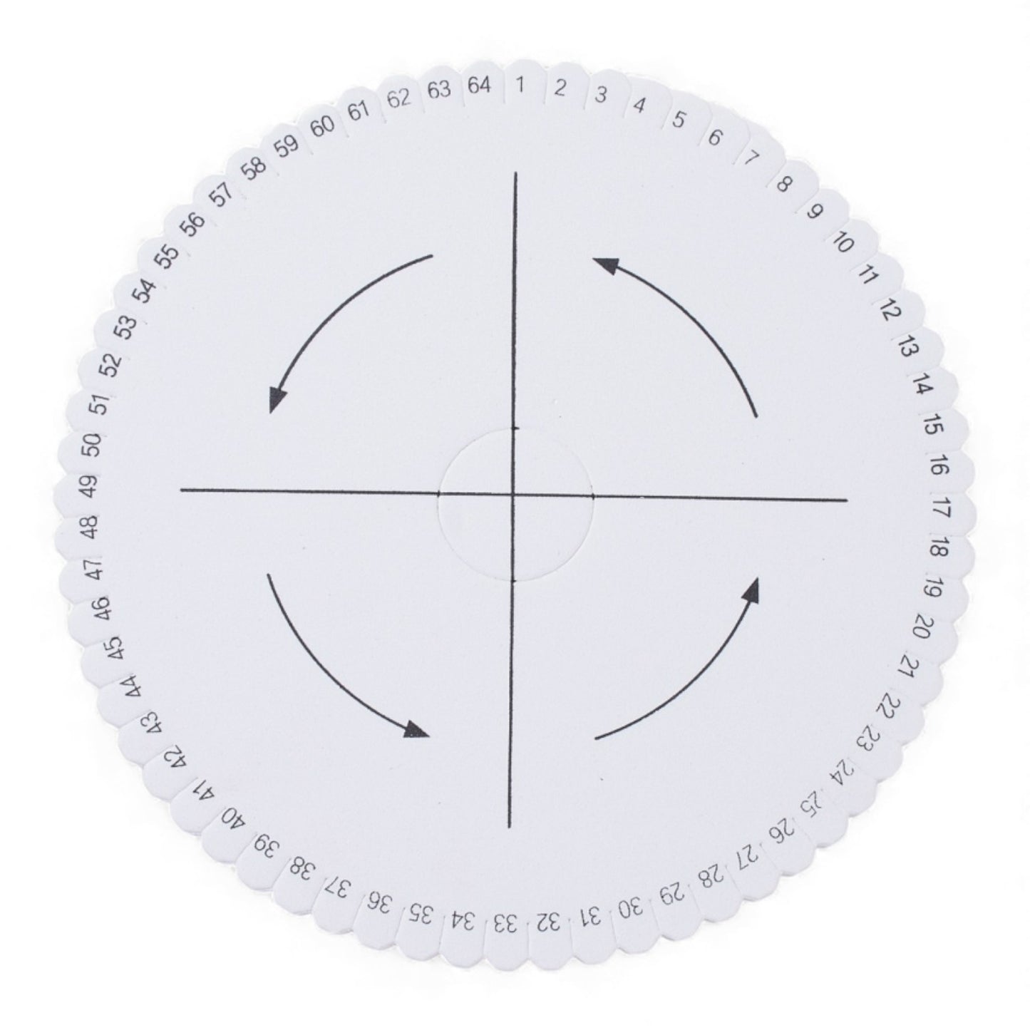 Disque à Tresser Kumihimo – Rond et Plat – 150 mm