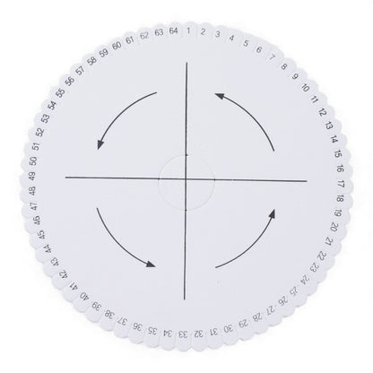Disque à Tresser Kumihimo – Rond et Plat – 150 mm