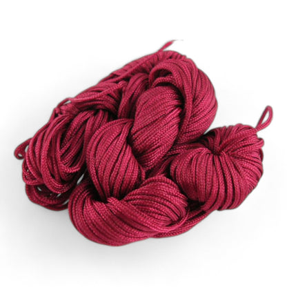 Échevette de 26 à 28 mètres de Fil Nylon – 1 mm – 22 Couleurs au Choix