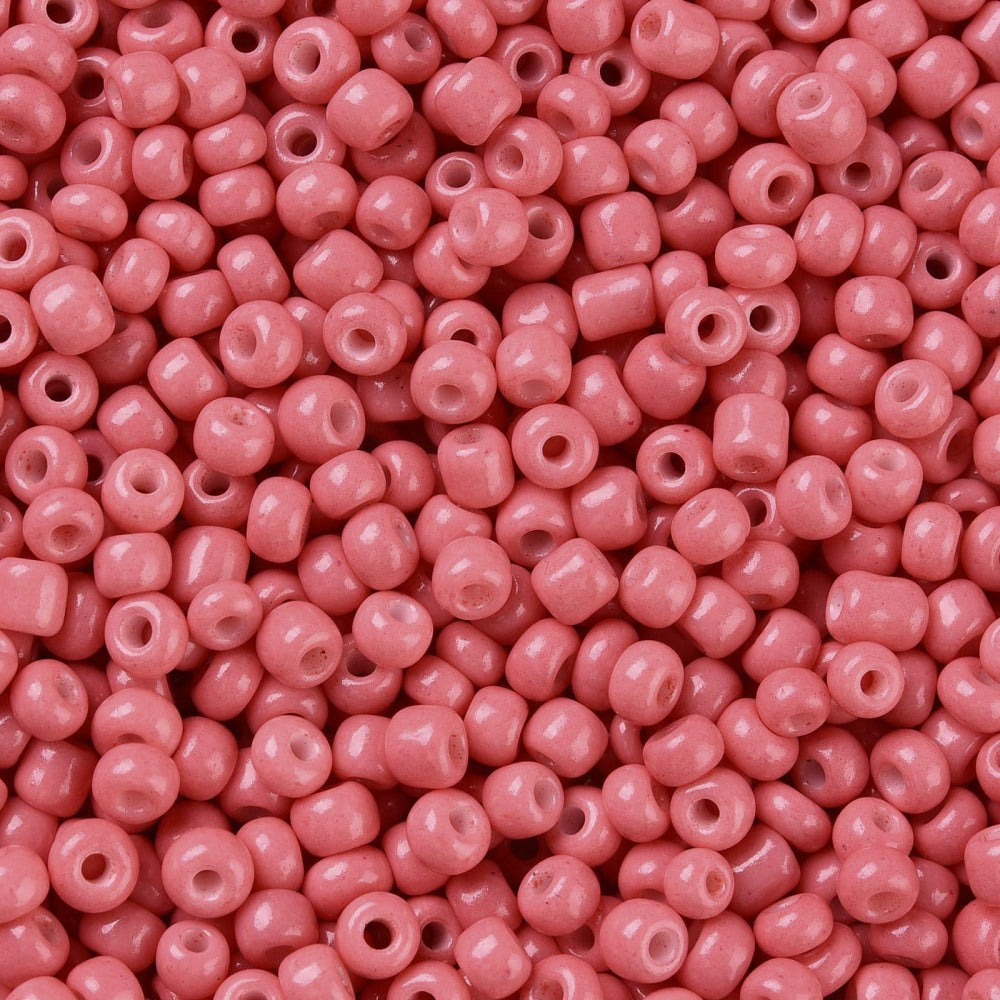 Perles de rocaille en verre 3mm – Couleurs opaques au choix - 25g