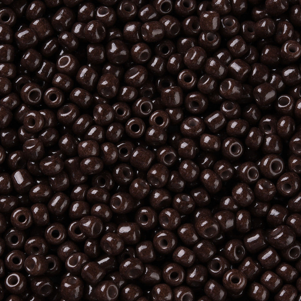 Perles de rocaille en verre 3mm – Couleurs opaques au choix - 25g