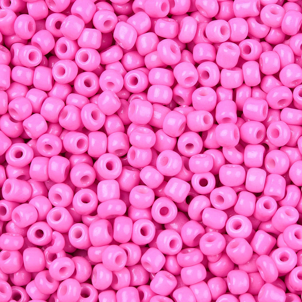 Perles de rocaille en verre 3mm – Couleurs opaques au choix - 25g