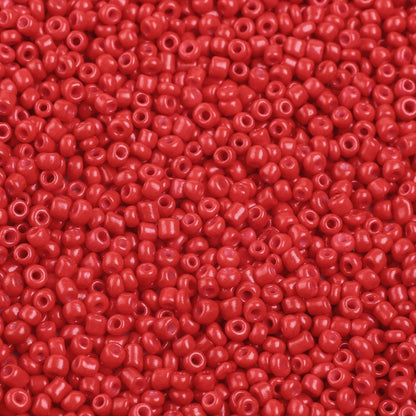 Perles de rocaille en verre 3mm – Couleurs opaques au choix - 25g