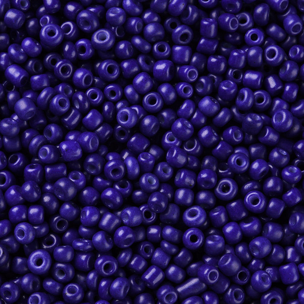 Perles de rocaille en verre 3mm – Couleurs opaques au choix - 25g
