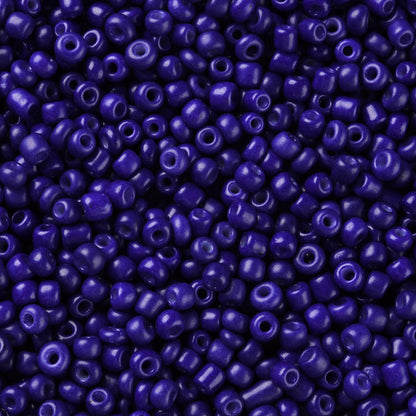 Perles de rocaille en verre 3mm – Couleurs opaques au choix - 25g