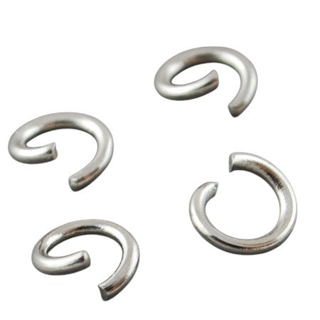 Anneaux de jonction ouverts – Acier inoxydable 4 mm