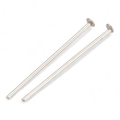 x20 Tiges à Tête Plate – Acier Inoxydable 304 Résistant au Ternissement – 40 mm
