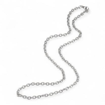 Collier en Acier Inoxydable 304 – Acier ou Doré – 45 cm