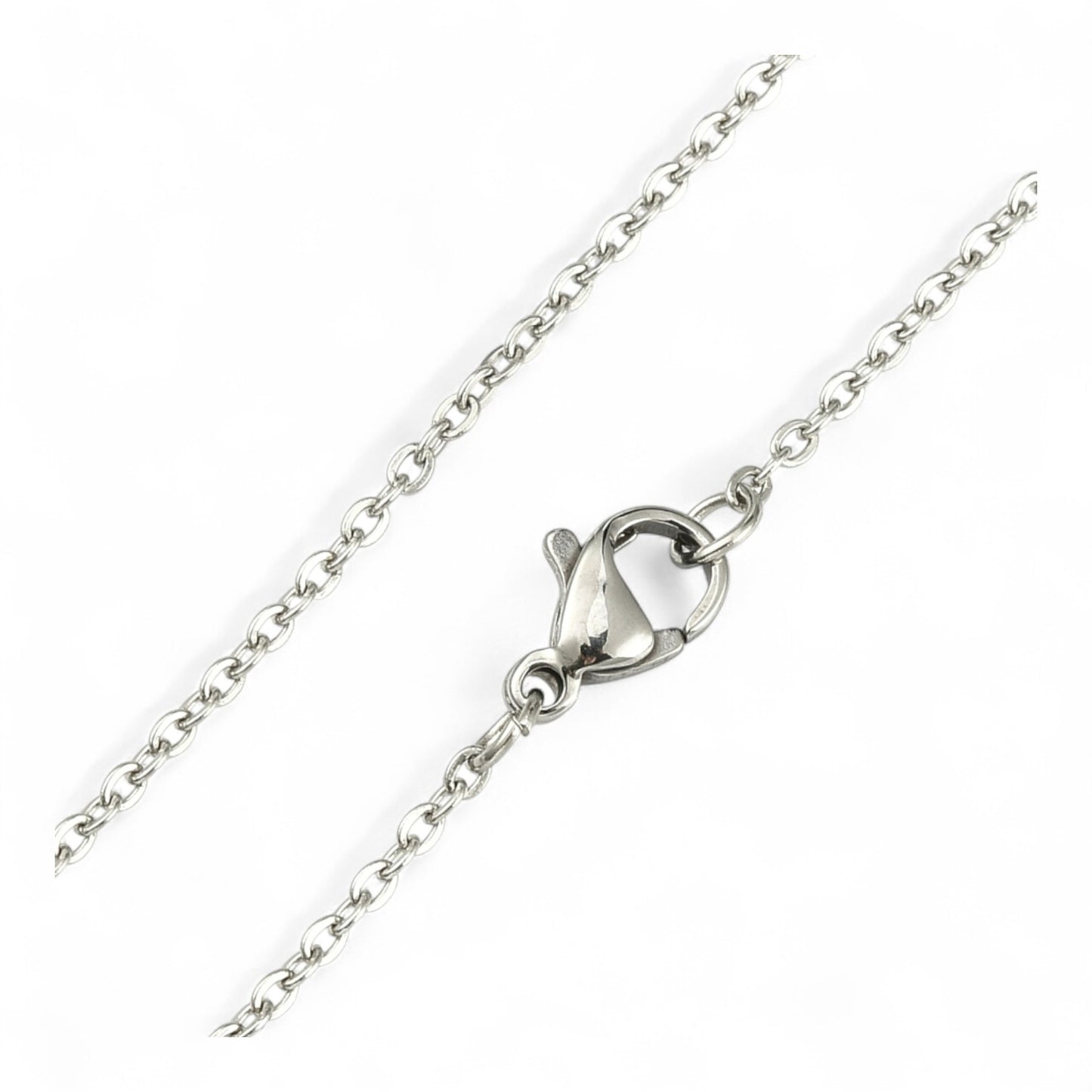 Collier en Acier Inoxydable 304 – Acier ou Doré – 50 cm