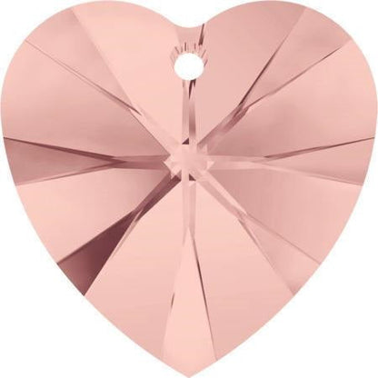 Pendentif Cœur Swarovski Elements – Couleurs au choix – 40 mm
