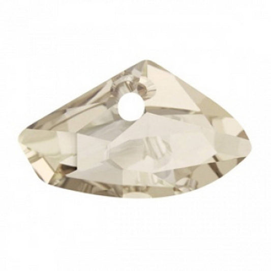 Pendentif Galactic Swarovski Elements – Crystal Silver Shade – 39 mm