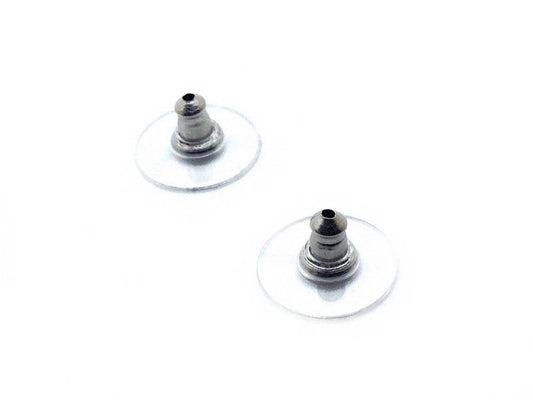 x4 Poussoirs forme cloche avec collerette – En acier inoxydable 304