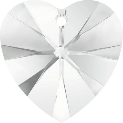 Pendentif Cœur Swarovski Elements – Couleurs au choix – 40 mm