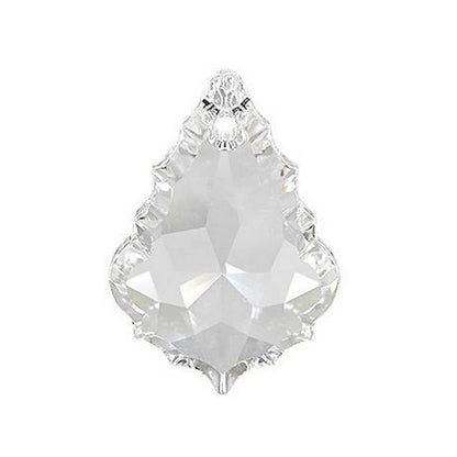 Pendentif Baroque Swarovski Elements – 28 mm – Couleur Crystal