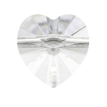 Perle Cœur Swarovski Elements – 14 mm – Crystal
