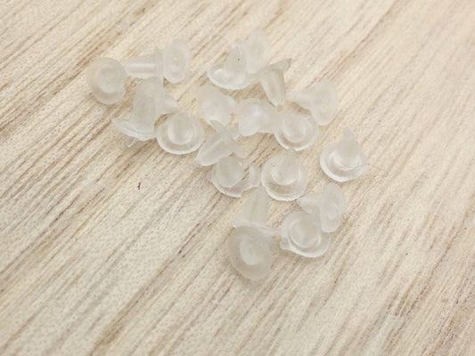 x100 poussoirs en plastique 4mm