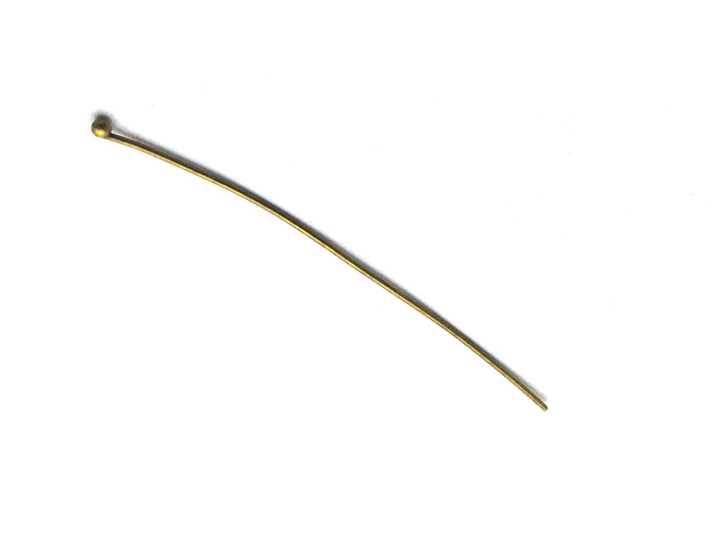 Tiges à tête bille – Bronze ou Argenté foncé 50mm