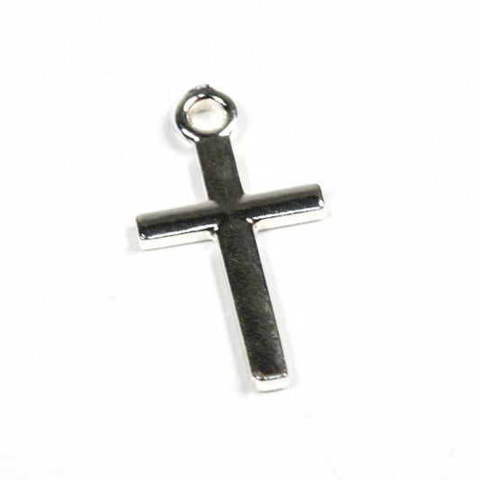 x1 Pendentif Croix en Argent 925 – 15x8 mm