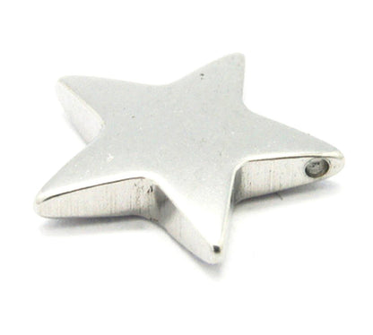 x1 Pendentif étoile – Acier inoxydable 201 – 13,5mm