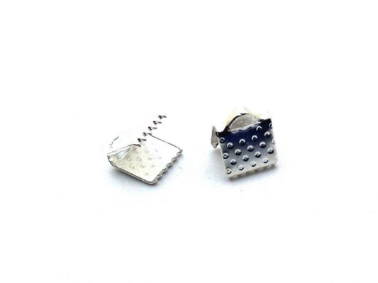 x10 Pinces Ruban – 6 mm – Métal – Couleurs au choix