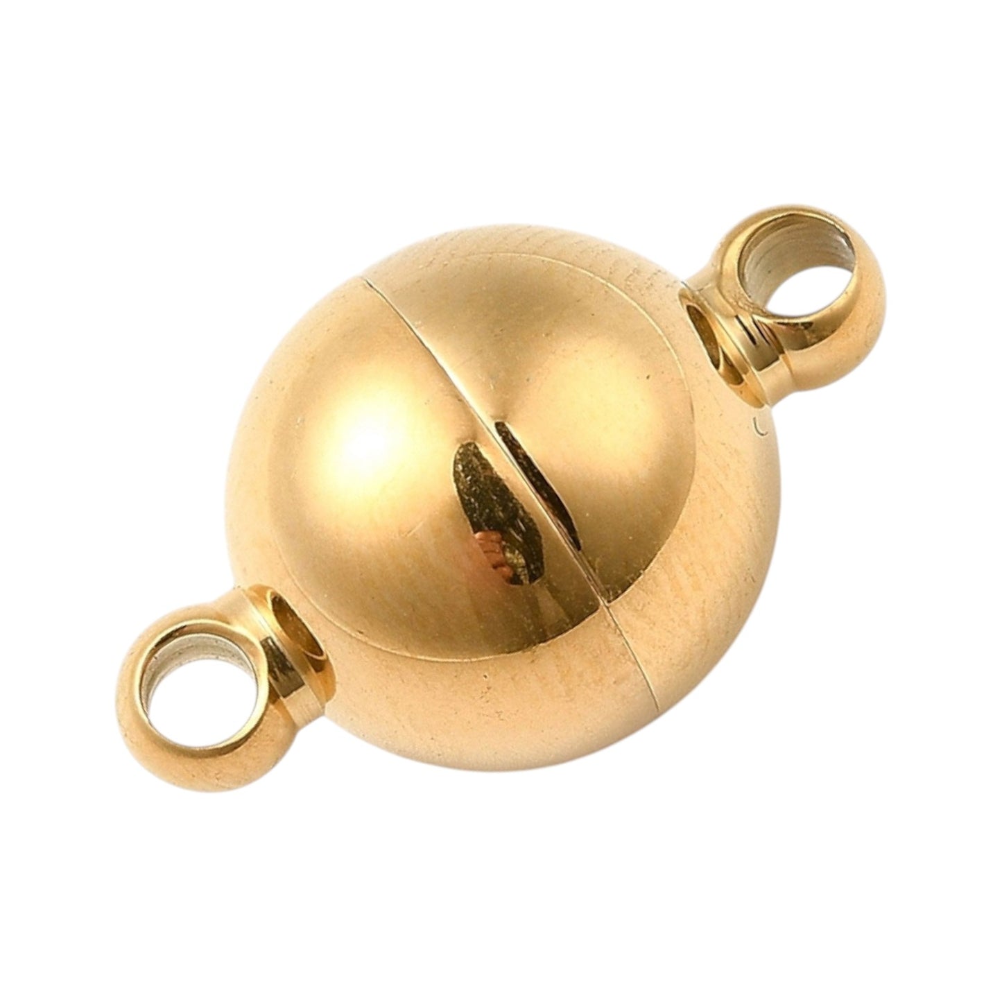 Fermoir magnétique en acier inoxydable 304 – Doré IP – 13,5 x 8 mm